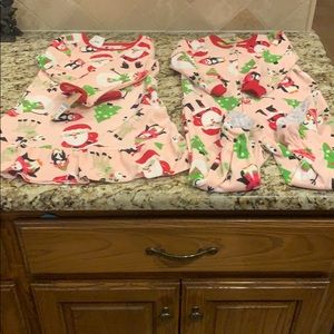 NWT Carter’s Fleece Nightgown & Footed Pajamas